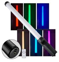 Bastão De Led Iluminação Rgb Ring Light Colorido