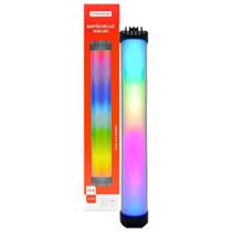 Bastão de Luz LED RGB 10W 2000 mAh 3 Ritmos de Música com Controle Remoto - Tomate Bastão de Luz LED RGB 10W 2000 mAh 3 Ritmos de Música com Controle Remoto - Tomate