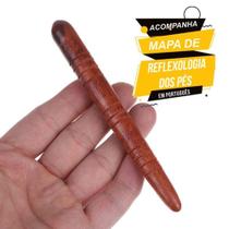 Bastão de Madeira Massagem Reflexologia Podal Mod.2 - wapshop