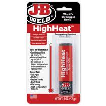 Bastão de Massa Epóxi J-B Weld HighHeat 500 Graus 60mL Cinza Bastão de Massa Epóxi J-B Weld HighHeat 500 Graus 60mL Cinza