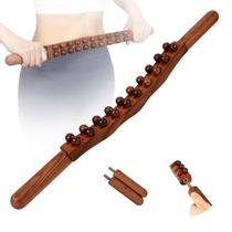 Bastão de massagem NXCYLW Wood Therapy Guasha Lymphatic Drenage Bastão de massagem NXCYLW Wood Therapy Guasha Lymphatic Drenage