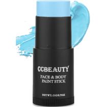 Bastão de pintura facial e corporal CCBeauty azul claro para o Halloween