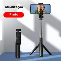 Bastão de Selfie Bluetooth com Tripé e Monopé - Extensível e com Obturador Remoto para iPhone e Samsung