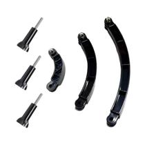 Bastão De Selfie Com Extensão De Braço Curvo De 3 Vias Para GoPro DJI SJCAM Xiaomi Yi 4K Acessórios