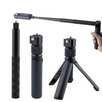 Bastão de selfie com tripé Bullet Time Handle 120 cm e 2,7 kg de capacidade Bastão de selfie com tripé Bullet Time Handle 120 cm e 2,7 kg de capacidade