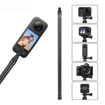 Bastão De Selfie Em Fibra De Carbono Para Insta360 X 4 5 5E, Liga De Alumínio Para GoPro Hero 11 10
