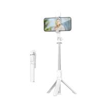 Bastão De Selfie Portátil Bluetooth De 103 Cm, Tripé Retrátil Com Luz De Selfie E Controle Remoto