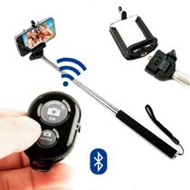 Bastão de Selfie Retrátil Profissional com Gatilho Bluetooth para Smartphone Bastão de Selfie Retrátil Profissional com Gatilho Bluetooth para Smartphone