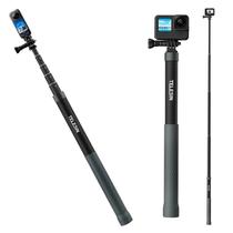 Bastão de selfie TELESIN G3 invisível para GoPro Insta360 120 cm