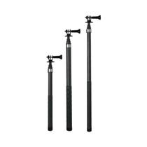 Bastão De Selfie Ultra Longo Em Fibra De Carbono Com Extensão Invisível Para Câmera