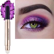 Bastão de Sombra MiaSarah Purple Cream Shimmer - À Prova D'Água