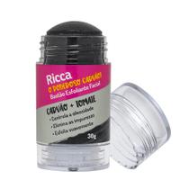 Bastão Esfoliante Facial Carvão Antioleosidade Olheiras Ricca 30g Bastão Esfoliante Facial Carvão Antioleosidade Olheiras Ricca 30g