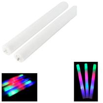 Bastão Espuma de Led 39cm 3 Funções - Verde/ul/Vermelho Bastão Espuma de Led 39cm 3 Funções - Verde/ul/Vermelho