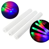 Bastão Espuma Luminoso Led RGB Festa Carnaval Decoração Aniversarios PAF045
