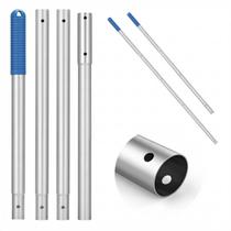 Bastão Extensor para Piscina Monitok 1,4 m com Cabo de Alumínio
