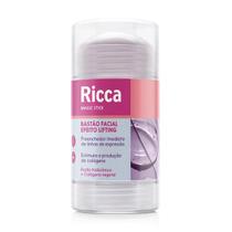 Bastão Facial Ricca Kit Completo com 6 Area Olhos Esfoliante Hidratante Apaga Poros Lifting Protetor