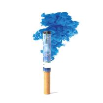Bastão Fumaça Colorida Azul 20mm Festa Evento - 01 unid - PB Festas