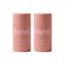 Bastão hidratante HANNI Fatty Body com ácidos graxos 75mL x2