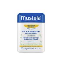 Bastão hidratante Mustela Baby para pele seca para lábios e rosto 9 ml