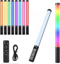 Bastão Led Lâmpada Fotográfica Luz Rgb Light Stick Controle