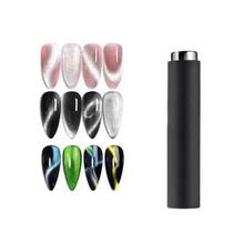 Bastão Magnético Super Forte Para Unhas Com Capa Protetora Para Gel Efeito Olho De Gato Ferramentas Bastão Magnético Super Forte Para Unhas Com Capa Protetora Para Gel Efeito Olho De Gato Ferramentas