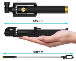 Bastão Monopod Pau De Selfie Disparador P2 Vexselfie