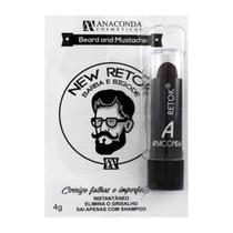 Bastão New Retok Barba E Bigode Preto - Anaconda Bastão New Retok Barba E Bigode Preto - Anaconda