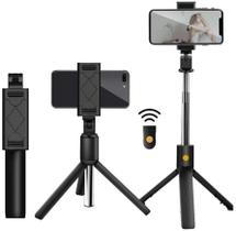 Bastão Pau de Selfie com Controle Remoto via Bluetooth K07