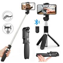Bastão Pau de Selfie Foto Retrátil Bluetooth suporte tripe para celular Carnaval