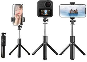 Bastão Pau Selfie Tripe Bluetooth Retratil Celular E Camera - YOUTEK