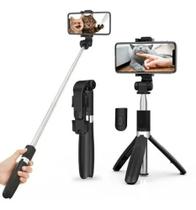 Bastão Pau Selfie Tripé Controle Bluetooth Celular 1m - DS - Selfie Stick