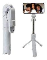 Bastão Pau Selfie Tripe Controle Bluetooth Retrátil