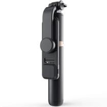 Bastão Pau Selfie Tripe Luz Led Bluetooth Retratil P/Celular