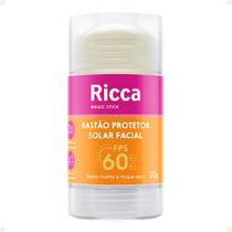 Bastão Protetor Solar Facial Ricca Fps 60 Cód.3816