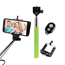 Bastão Selfie Suporte Celular Bluetooth Monopod c/ Controle