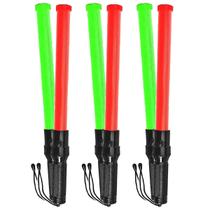 Bastao Sinalizador 2 Cores Led Kit 3 Unidades Fluorescente Lanterna Fiscalizaçao Estacionamento Sinalizaçao Obra Transito Segurança Emergencia Bastao Sinalizador 2 Cores Led Kit 3 Unidades Fluorescente Lanterna Fiscalizaçao Estacionamento Sinalizaçao Obra Transito Segurança Emergencia