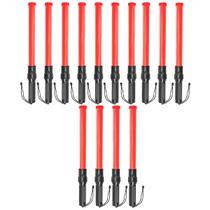 Bastao Sinalizador Balizador Kit 14 Unidades Estacionamento Transito Obra Manobrista Segurança Aeroporto Rua Estrada Bastao Sinalizador Balizador Kit 14 Unidades Estacionamento Transito Obra Manobrista Segurança Aeroporto Rua Estrada