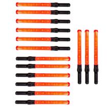 Bastao Sinalizador Balizador Kit 15 Unidades Transito Obra Manobrista Segurança Aeroporto Rua Estrada Estacionamento Bastao Sinalizador Balizador Kit 15 Unidades Transito Obra Manobrista Segurança Aeroporto Rua Estrada Estacionamento