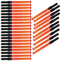 Bastao Sinalizador Balizador Kit 30 Uni Estacionamento Flanelinha Estacionamento Transito Engarrafamento Festa Rua Sinalizaçao