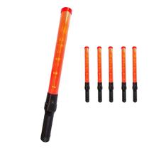 Bastao Sinalizador Balizador Kit 5 Unidades Transito Estacionamento Flanelinha Festa