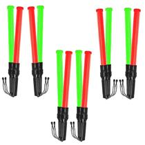 Bastao Sinalizador Led 2 Cores Kit 6 Unidades Segurança Fiscalizaçao Lanterna Fluorescente Transito Estacionamento Obra Sinalizaçao Emergencia Bastao Sinalizador Led 2 Cores Kit 6 Unidades Segurança Fiscalizaçao Lanterna Fluorescente Transito Estacionamento Obra Sinalizaçao Emergencia