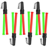 Bastao Sinalizador Led 2 Cores Kit 6 Unidades Segurança Lanterna Fluorescente Sinalizaçao Estacionamento Transito Emergencia Obra Bastao Sinalizador Led 2 Cores Kit 6 Unidades Segurança Lanterna Fluorescente Sinalizaçao Estacionamento Transito Emergencia Obra