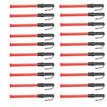 Bastao Sinalizador Luz Grande Fluorescente Kit 10 Uni Lanterna Sinal Emergencia Transito Manobra Bastao Sinalizador Luz Grande Fluorescente Kit 10 Uni Lanterna Sinal Emergencia Transito Manobra
