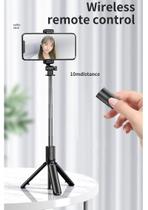 Bastão Tripé 360º Pau De Selfie Bluetooth 3 em 1 Celular