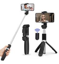 Bastão Tripe Para Celular Pau Selfie Controle Bluetooth 360º - Shopbr