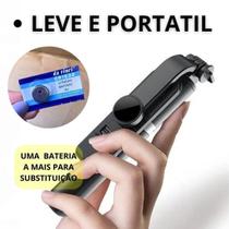 Bastão Tripé Selfie Com Controle Bluetooth