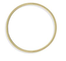Bastidor Comum de Bambu 12CM para Bordado e Artesanato