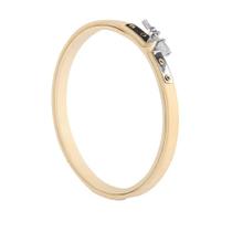 Bastidor de Bambu c/ ajuste para Bordado Ponto Cruz Russo