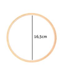 Bastidor de Madeira para Bordado Luli 17cm