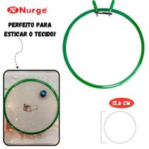 Bastidor de Metal 12,6cm Para Bordado Nurge Verde Bastidor de Metal 12,6cm Para Bordado Nurge Verde